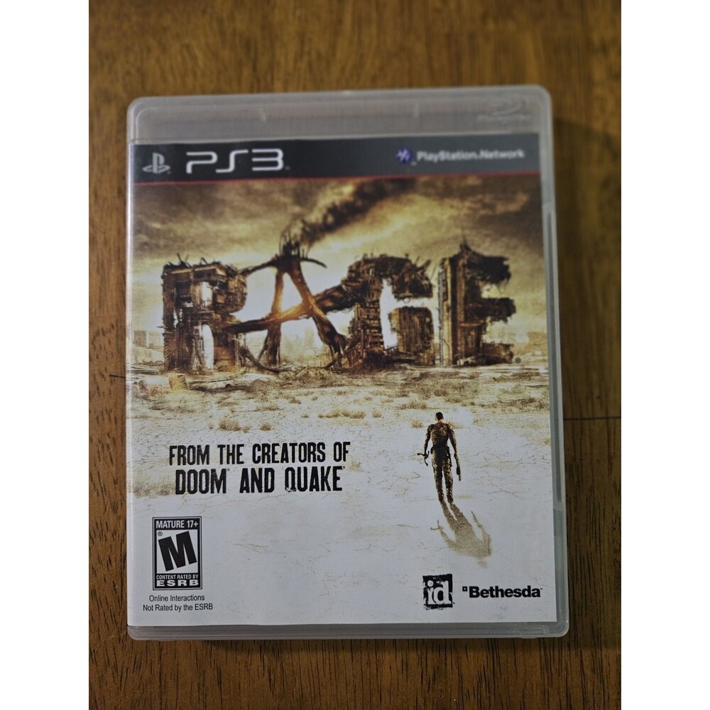 Rage PlayStation 3 PS3 Brand New & Sealed